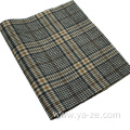 double-faced wool coat fabric plaid check fabric